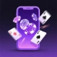Mobiel casino icoon