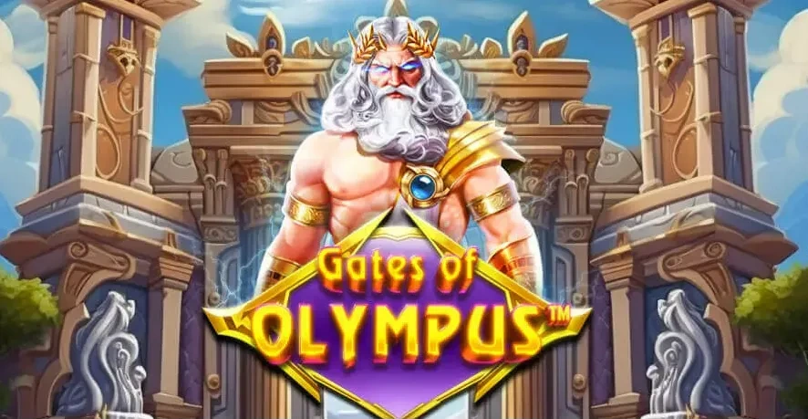 Gates of Olympus slot met Zeus en bliksemschichten